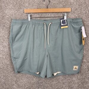 Pendleton Swim Trunk Mens XL Green Houdini Trunk Printed When Wet UPF 50+‎ NEW